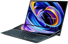 Asus ZenBook  Duo 14 OLED (UX8402ZA-M3103W) Tech Black, Intel Core® i5-12500H, 16GB LPDDR5, 1TB M.2 NVMe™ PCIe® 4.0, 14.5" 2.8K (2880x1800) OLED 16:10 120Hz Glossy, ScreenPad™ Plus 12.7" 2880 x 864 IP